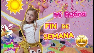 Mi Rutina De Mañana De Fin De Semana Morning Routine Daniela Divertiguay