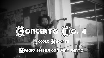 Concerto No. 4 in D Minor, N. Paganini - Adagio - Bobby Davis 