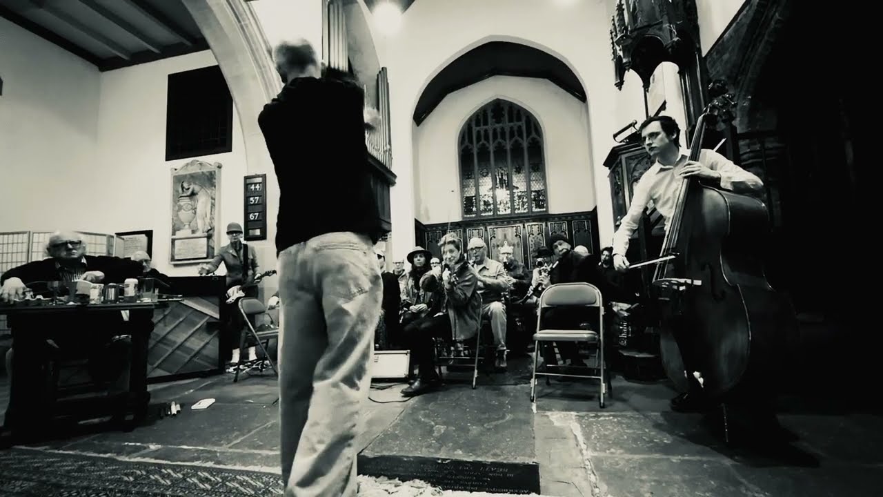 LIO [London Improvisers Orchestra] Conduction David Leahy @ St Marys Old Church, Stoke Newington