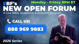 (Episode 1361) EBF's New Open Forum - April 16, 2026