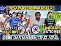 ¡DESDE RIVER LO TRAÍA! PAREDELA DESAPARECIÓ EN CRUZ AZUL Y DEBEN RECUPERARLO - EL PLATANO SE ACERCA