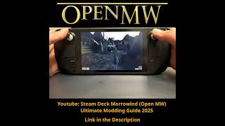 Morrowind Steam Deck #gaming #morrowind #openmw