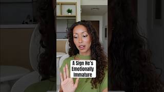A hidden sign of emotional immaturity in men