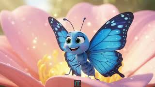 The Little Butterfly Adventure 🦋 | Fun Kids Cartoon | Nursery Rhymes for Kids