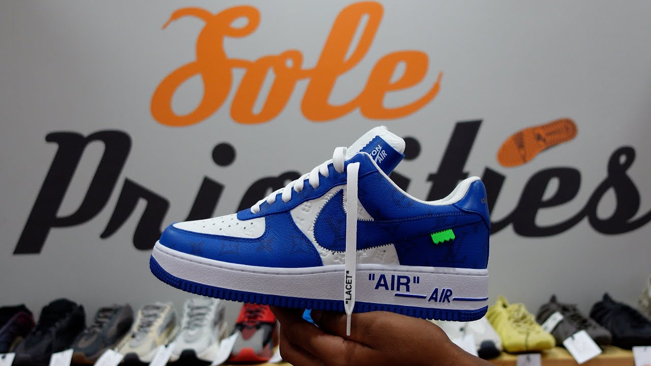 Unboxing $360,000 Nike Air Force 1 Virgil Abloh Louis Vuitton