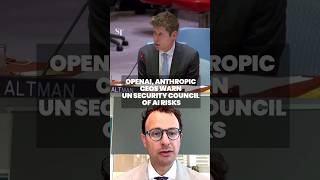 OpenAI’s Sam Altman, Anthropic’s Dario Amodei warn UN Security Council of AI security risks