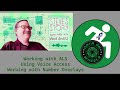 Working with ALS: Voice Access - Working with Number Overlays