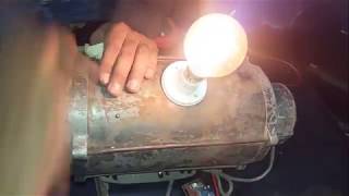 low rpm generator ac free energy home made generator||working of ac motor