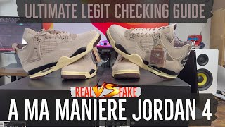 ULTIMATE LEGIT CHECK GUIDE | A MA MANIERE JORDAN 4 | W.Y.W.S | REAL VS FAKE PART 2