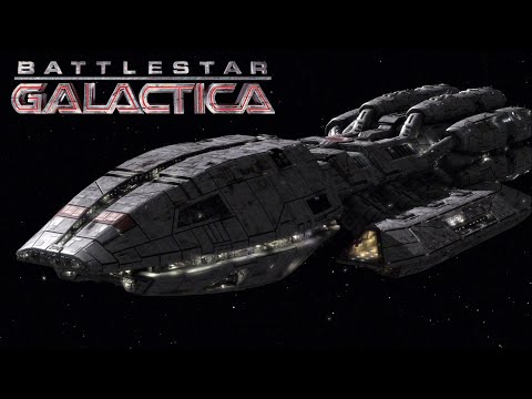 Battlestar Galactica - Pegasus Arrival Scene (4K)