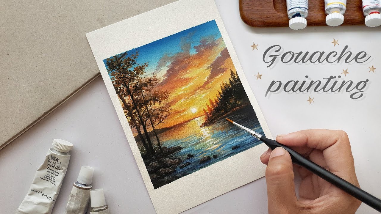 TRAVEL INSPIRED GOUACHE PAINTING. A road trip is the perfect dose of…, by  Menorah Stationery
