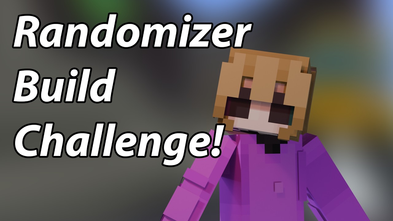 Minecraft Build Randomizer Minecraft Randomizer Build Challenge - YouTube