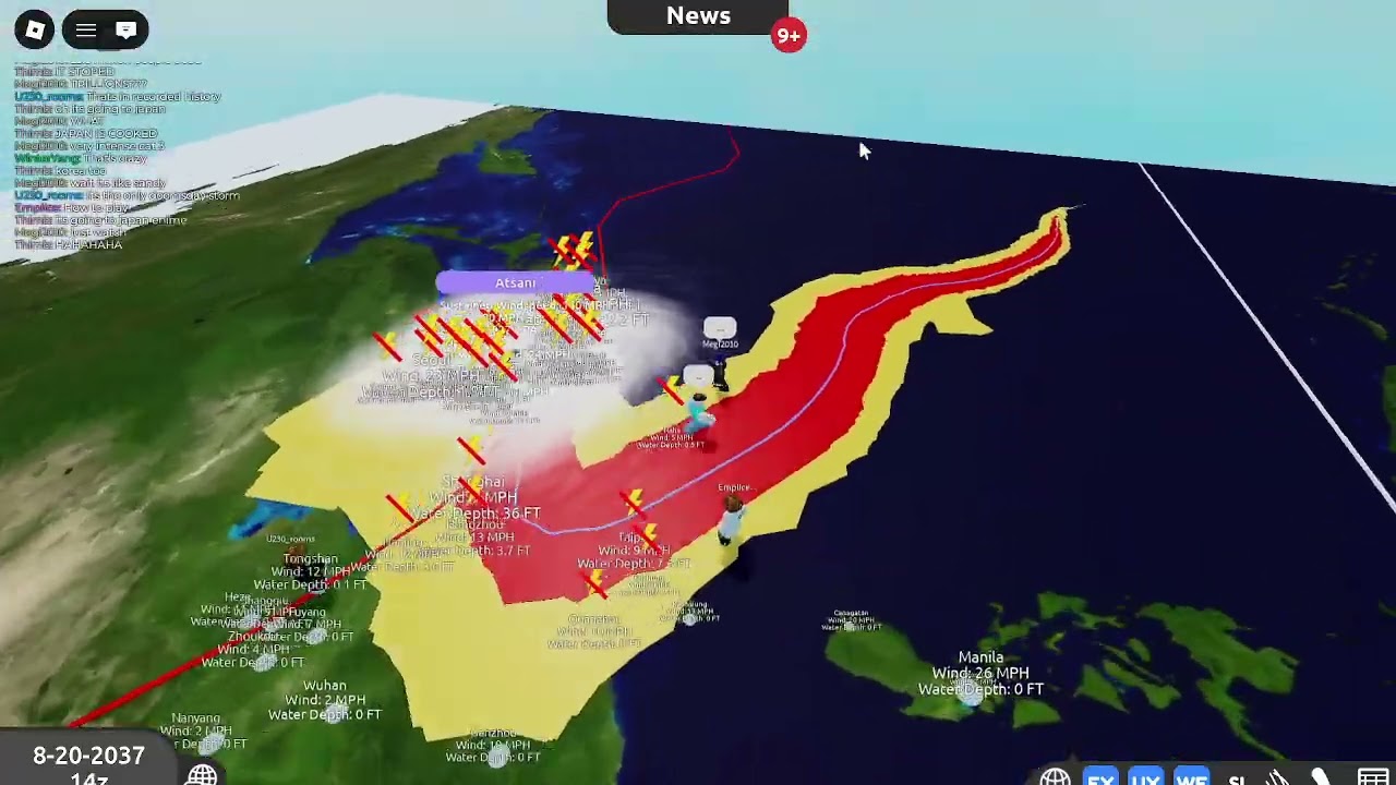 Hurricane Tracker Reborn 2 Roblox Hurrcane Breaks Game Records YouTube 