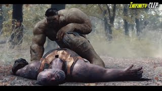 Hulk contra Thanos - El Final Alternativo de los Vengadores | Avengers Infinity war - HD Resimi