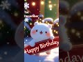 Happy birthday 1 December wishes status -Happy Birthday, 1st December, Today, Birthday Wishes,