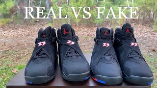 IS THIS COMPARISON RELEVANT? 2023 AIR JORDAN 8 PLAYOFF REAL VS FAKE