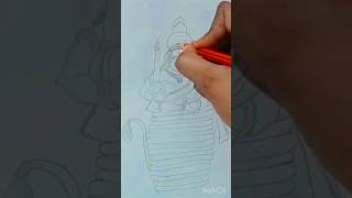 How to draw hanuman ji|hanuman janyati #shorts​ #hanuman​ #bajrangbali​ #drawing​ #art​ #pencildra