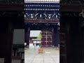 Nishi-Hongan-ji Temple opens the gate at 5:30 a.m. #DestinationJapan #japan #kyoto #日本 #京都