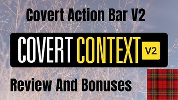 Covert Action Bar V2 Review And Bonuses - worth a try
