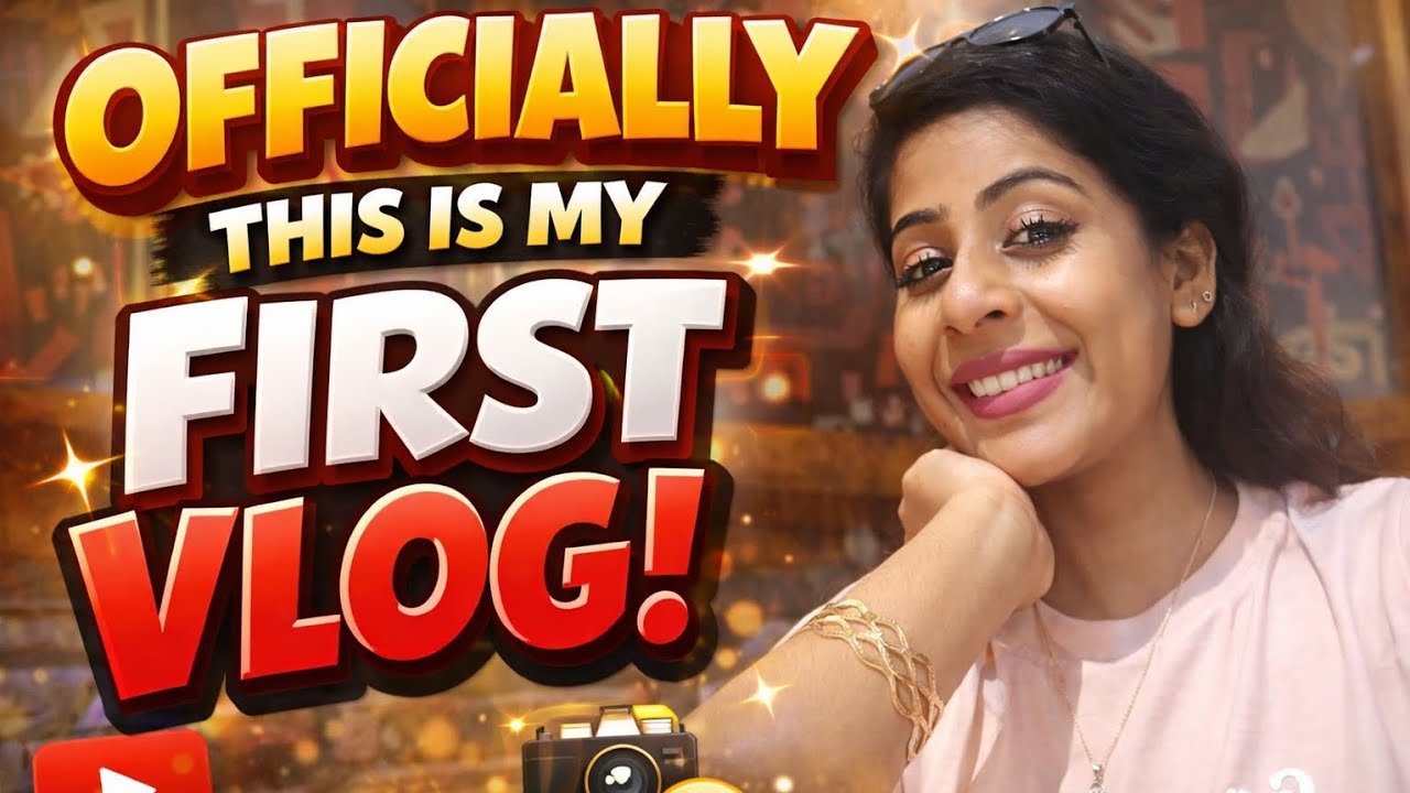 My First Vlog😍❤️🥳🎉#vlog #firstvlog #familyvlog 