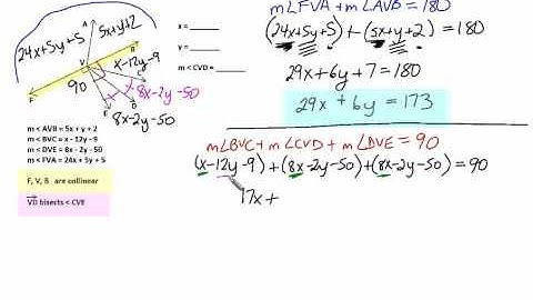 Segment and Angle Addition