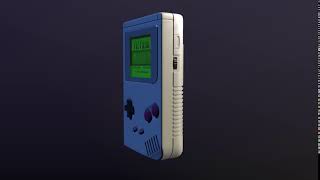 GameBoy - Hard Surface Modeling