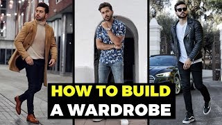 BUILDING A MEN'S WARDROBE For Beginners | The BASICS | Men's Fashion