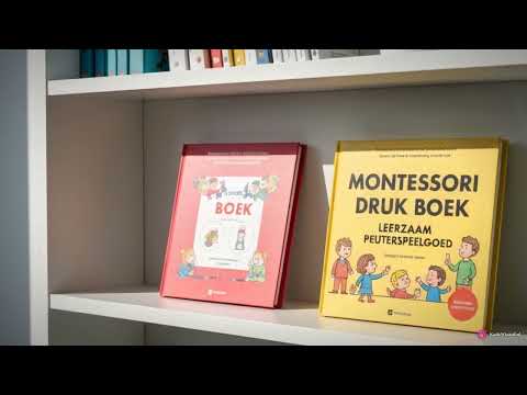 Montessori Druk Boek: Leerzaam Peuterspeelgoed