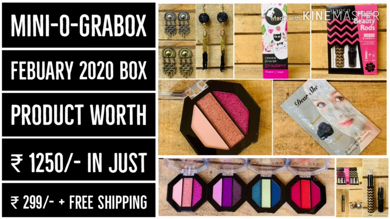Mini-O-Grabox February 2020 Product ₹ 299/-