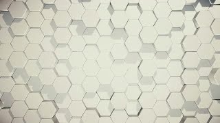 Gray Slate Hexagon Looped Background Stock Motion Graphics