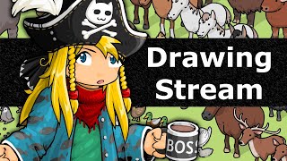 Drawing Epic Battle Fantasy Monsters pt2