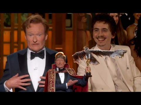 Oscars: Conan O'Brien ROASTS Timothée Chalamet in 'Wild' Monologue