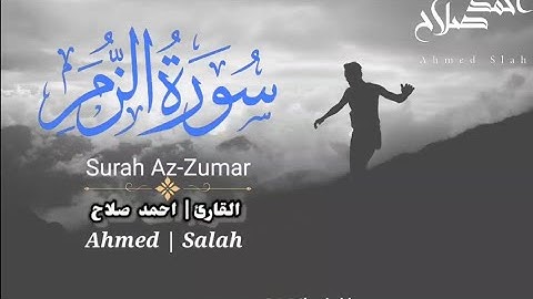 ما تيسر من سوره (الزمر)||بصوت القارئ🌸احمد_صلاح_تلاوة ناديه 💗