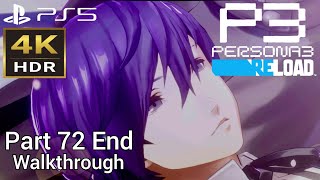 [Walkthrough Part 72 End] Persona 3 Reload (Japanese Voice) 4K HDR PS5