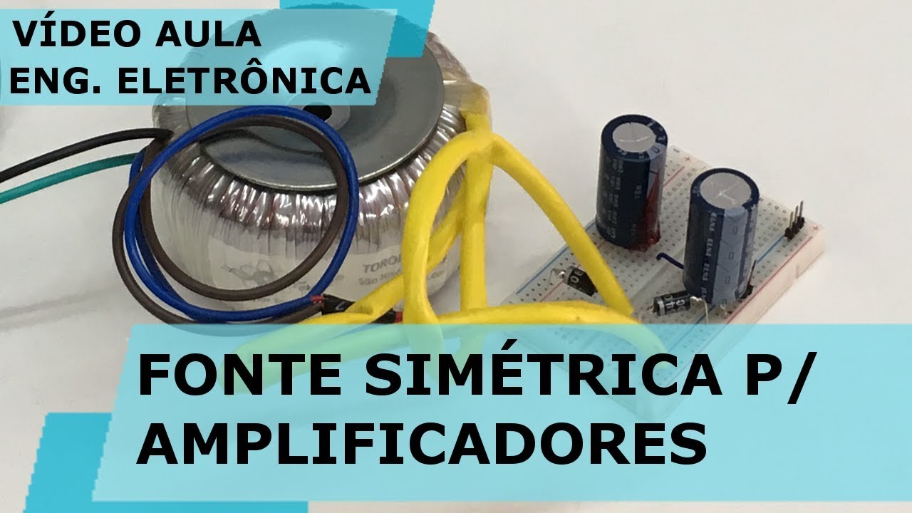 Calculo Transformador Toroidal Para Fonte Chaveada Fonte Simetrica Para Amplificador De Audio Video Aula 250 Youtube