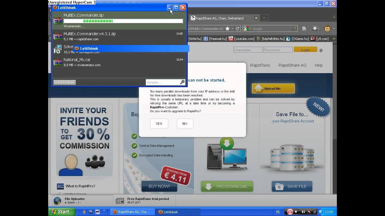 Tutorial: How to get free MultiEx Commander - YouTube