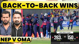 Nepal World Cup Dreams Alive |  Big Update on ODI Status | Nepal Beat Oman | Huge Margin
