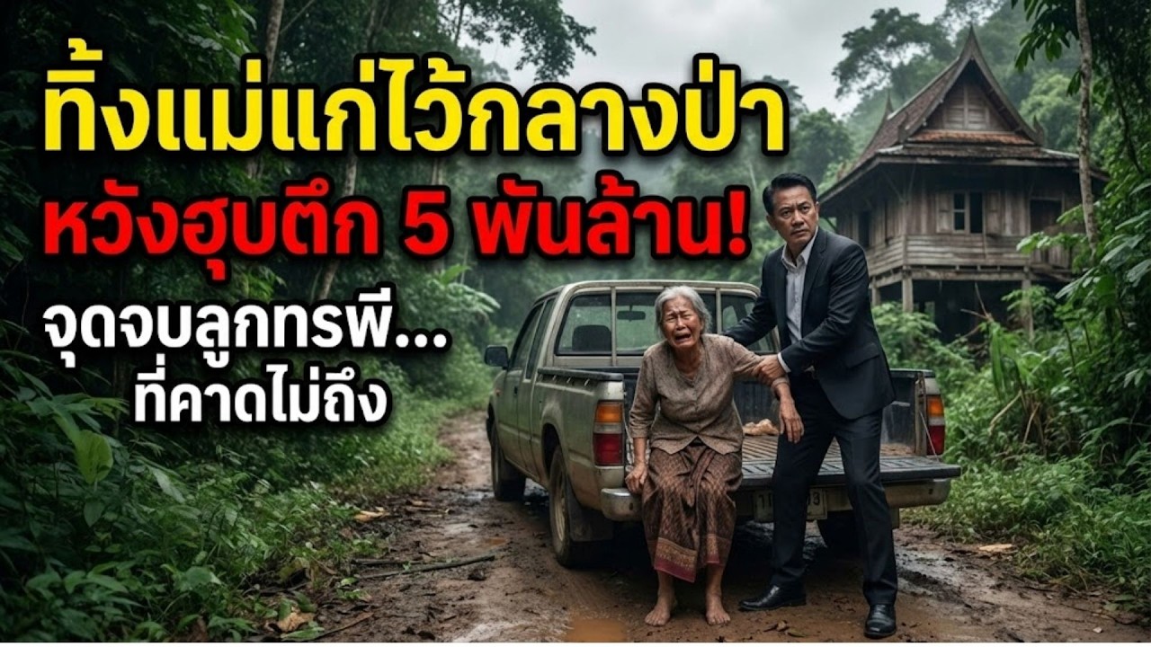 ทิ้งแม่แก่ๆ ไว้บ้านร้าง 10 นาทีต่อมา... โทรศัพท์สายเดียวทำชีวิตพังพินาศ! #จดหมายหัวใจ