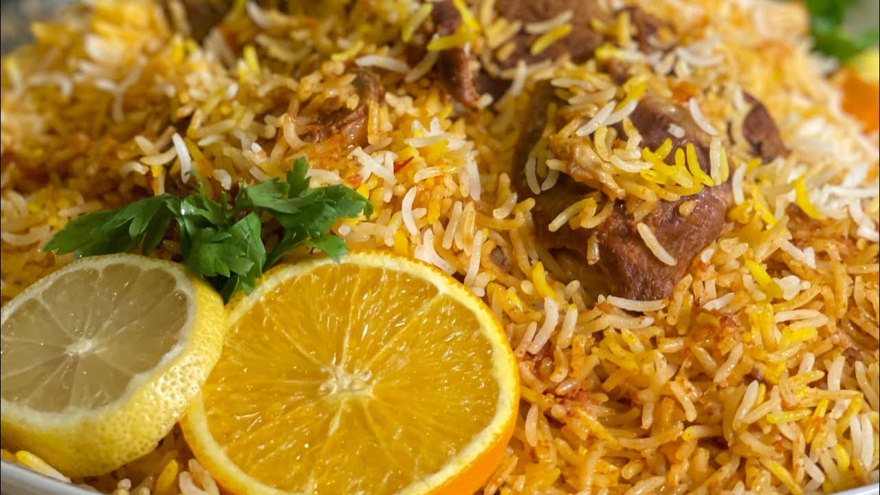 رز كابلي على طريقة اهل مكة بقدر الضغط الكهربائي