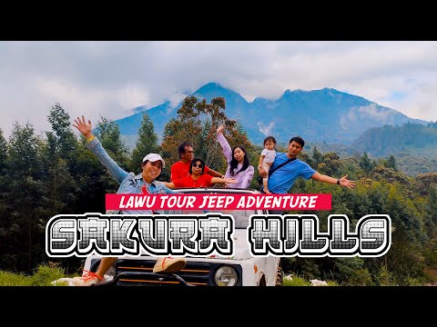 FULL TRACK LAWU TOUR JEEP ADVENTURE SAKURA HILLS, 4K TRAVEL 2022, TAWANGMANGU SOLO JAWA TENGAH