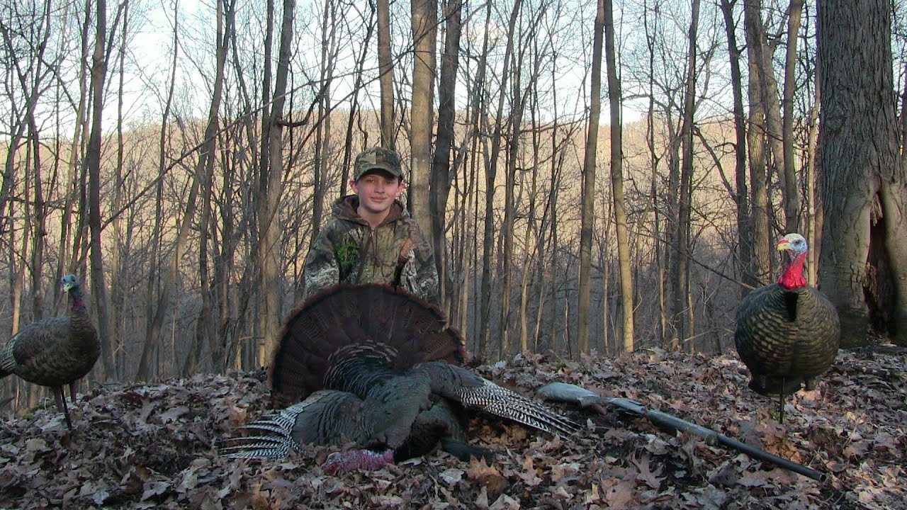 Wisconsin Turkey Hunt 2016 First Turkey YouTube