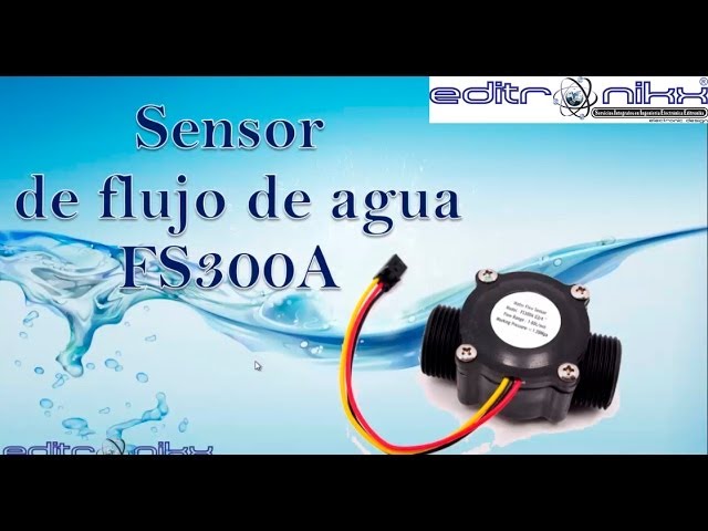 SENSOR DE FLUJO DE AGUA CAUDALIMETRO DE 1/2 PULGADA YF-S201 - Electronica  Plett