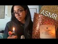 ASMR- glitter scratching + tapping etc.  || Mia Marie