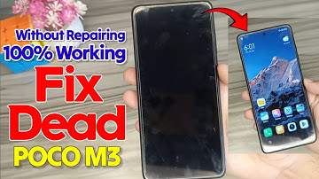 How to Fix Dead Poco M3 without repair| How to fix dead black screen POCO M3 | Poco M3 Won