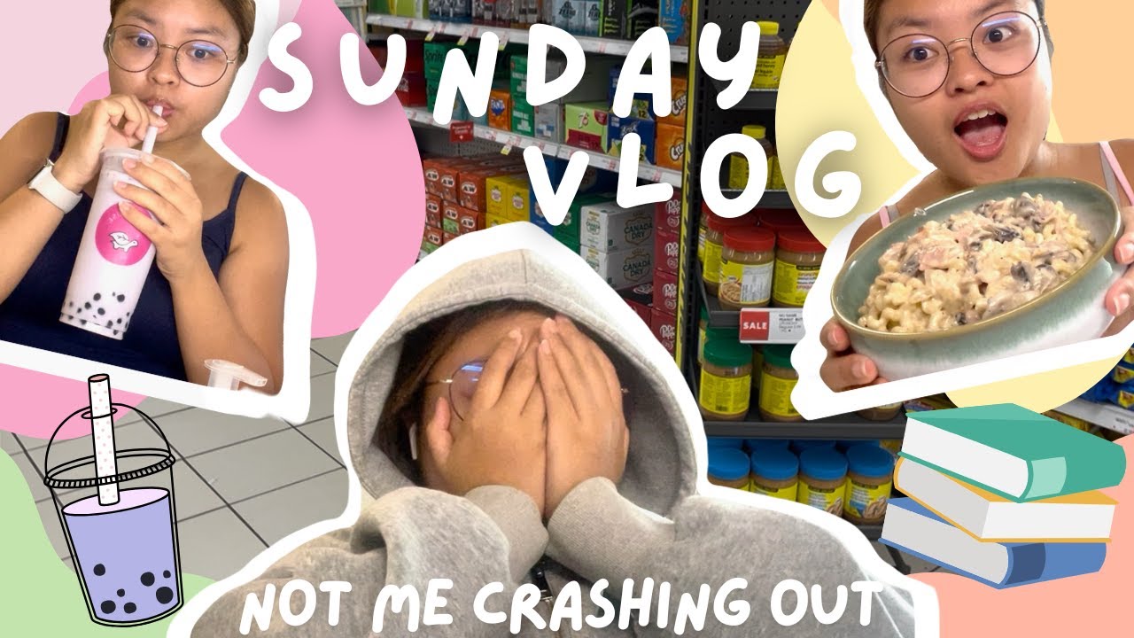 Sunday Vlog | cooking, studying, going out