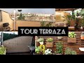 TOUR TERRAZA. 🏠 REFORMA Y VARIEDAD DE PLANTAS.🌼 EL ANTES Y EL DESPUÉS. 🤪 I SNOWY