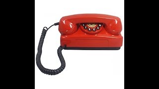 Toque De Celular - Telefone Antigo Anos 50