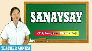 SANAYSAY (Uri, Sangkap. Elemento)