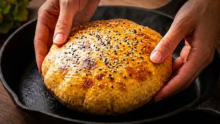 Nur Haferflocken und kochendes Wasser! Das älteste Fladenbrot Rezept! Ohne Mehl, Ohne Backofen! screenshot 5