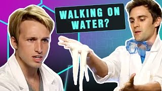 WALKING ON WATER?! (Smosh Lab)